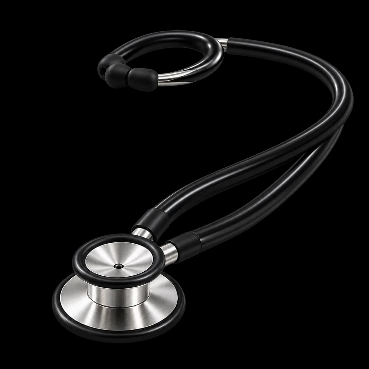 Stethoscope representing chronic and follow-up monitoring